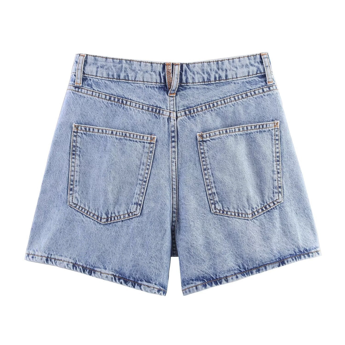 Vintage Cross Waist Shorts