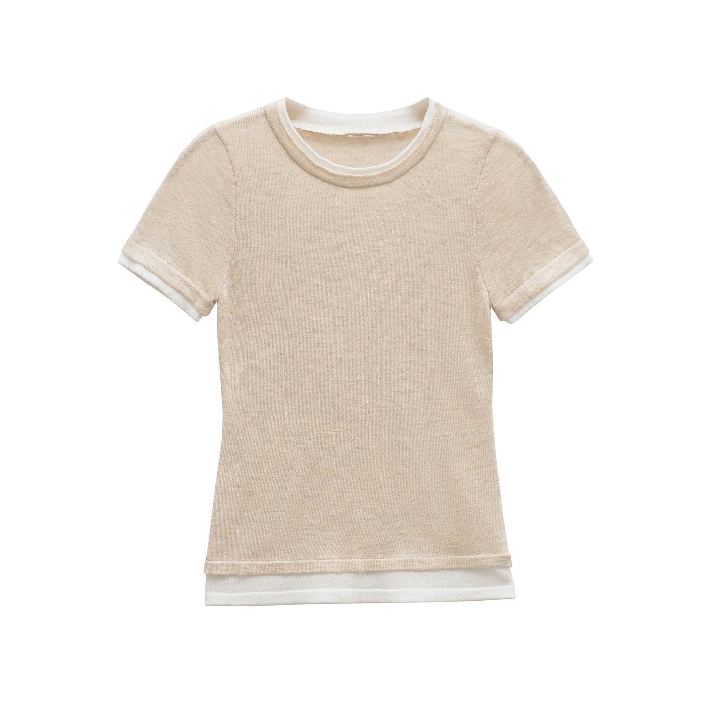 Essential Layered Edge T-Shirt