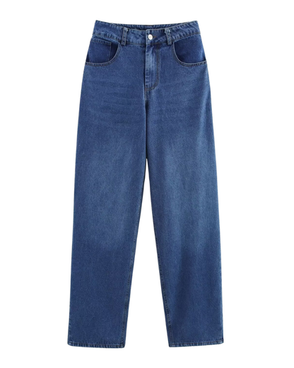 Essential Wide-Leg Jeans - Blue