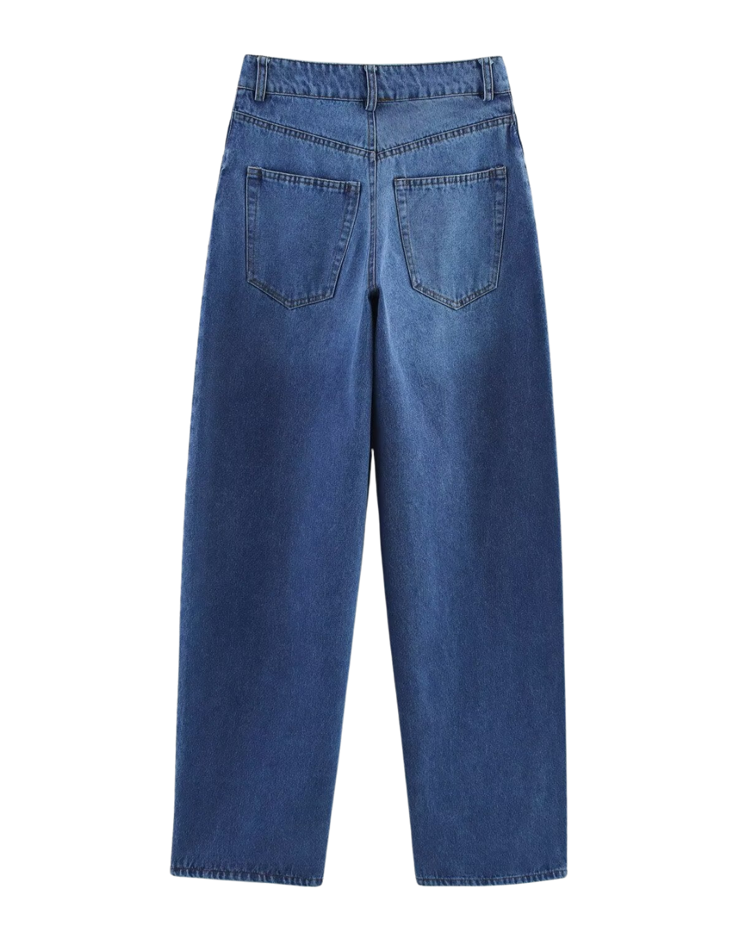 Essential Wide-Leg Jeans - Blue