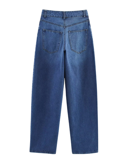 Essential Wide-Leg Jeans - Blue