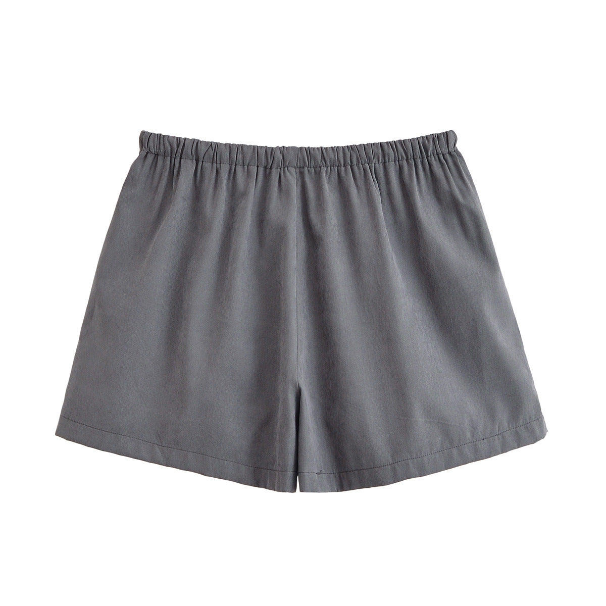Urban Relaxed Drawstring Cargo Shorts - Grey