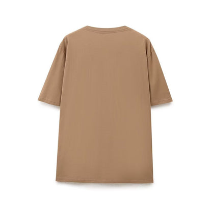 Essential Terrace Print T-Shirt - Brown