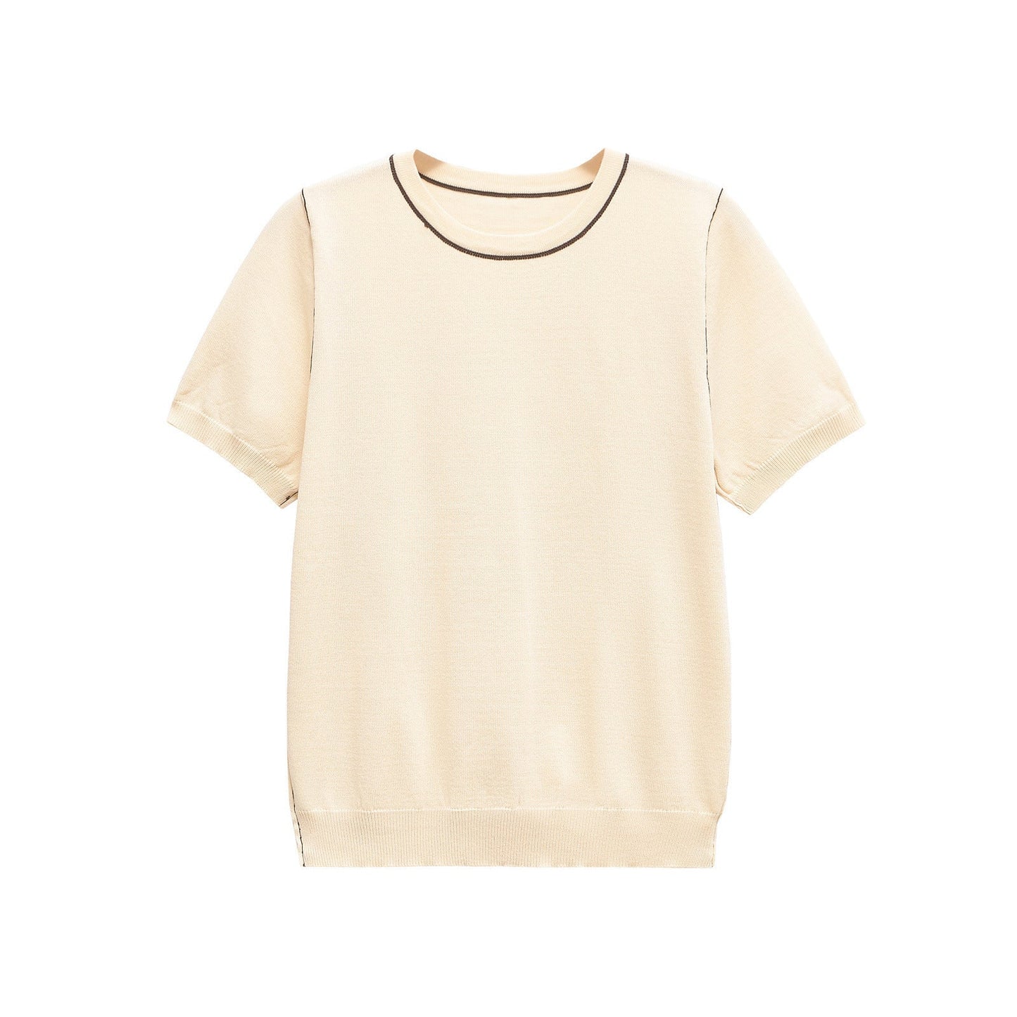 Essential Contrast Piped Tee