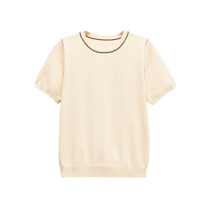 Essential Contrast Piped Tee