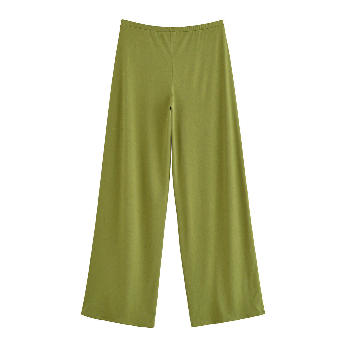 Essential Fluid-Drape Pants - Green