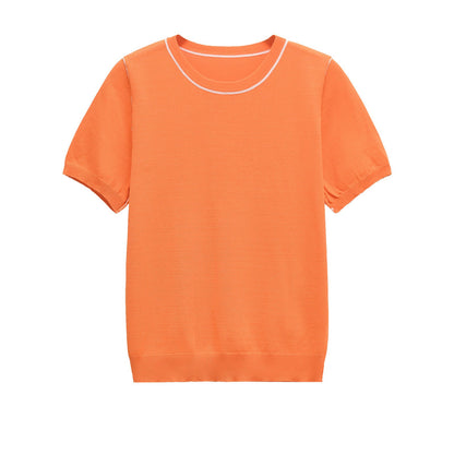 Essential Contrast Piped Tee