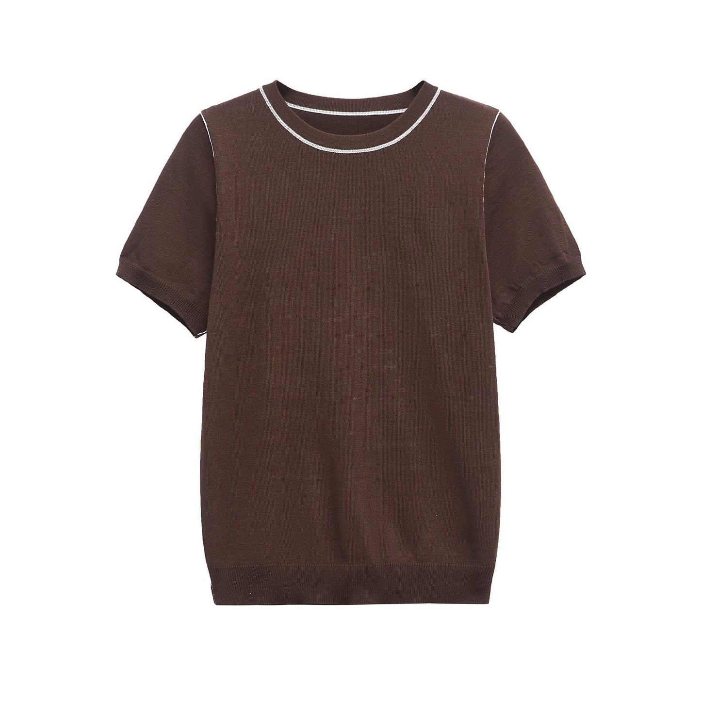 Essential Contrast Piped Tee