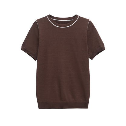 Essential Contrast Piped Tee