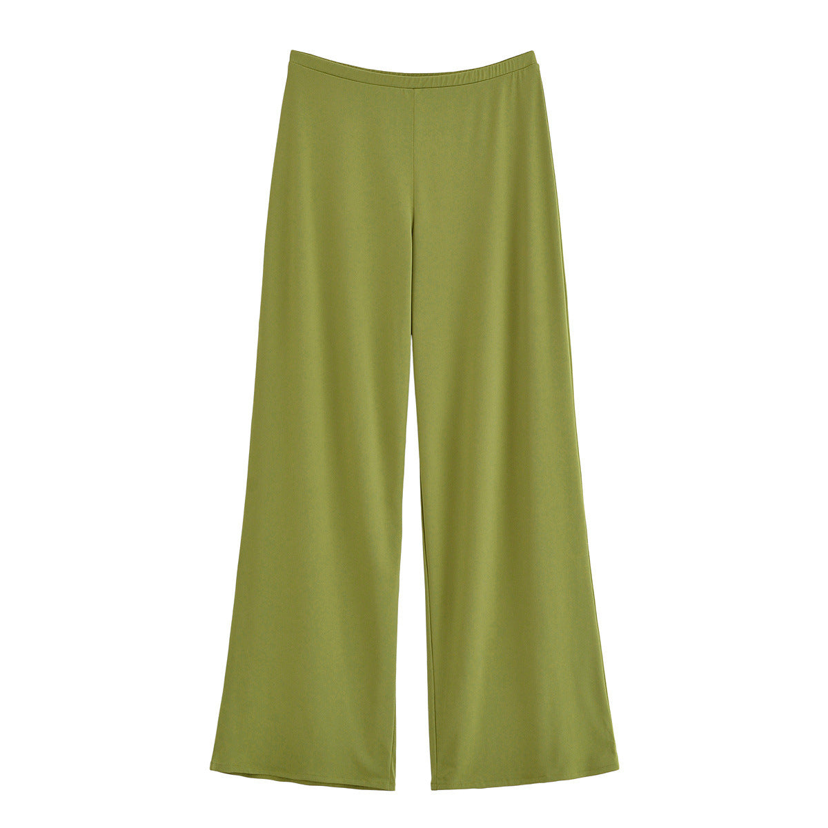 Essential Fluid-Drape Pants - Green